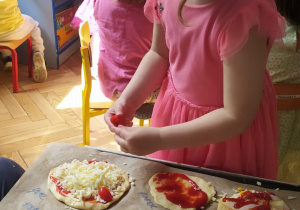 Zajęcia kulinarne u najmłodszych - pizza!