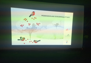 prezentacja multimedialna z ilustracjami ptaków